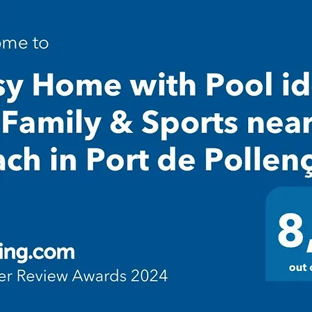 Apartment Cosy With Pool Ideal For Family & Sports Near In Port De