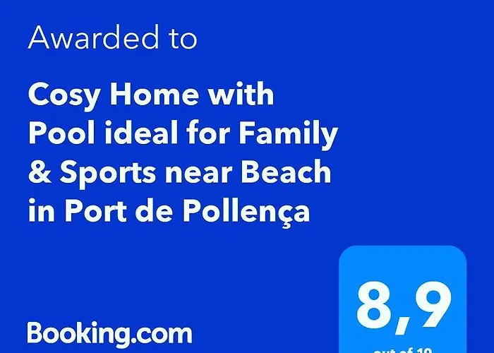 Cosy With Pool Ideal For Family & Sports Near In Port De アパート ポレンサ