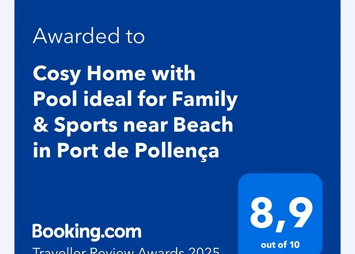Cosy With Pool Ideal For Family & Sports Near In Port De