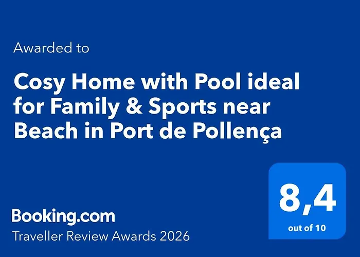 Cosy With Pool Ideal For Family&sports Near In Port De *